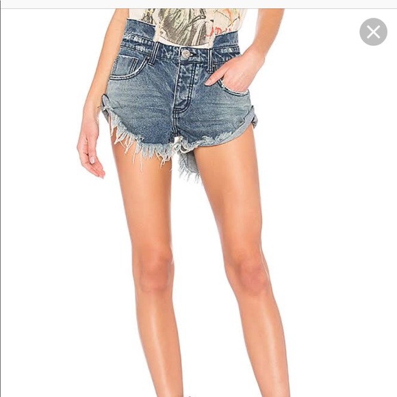 One Teaspoon Pants - One Teaspoon Bandit Shorts NWOT